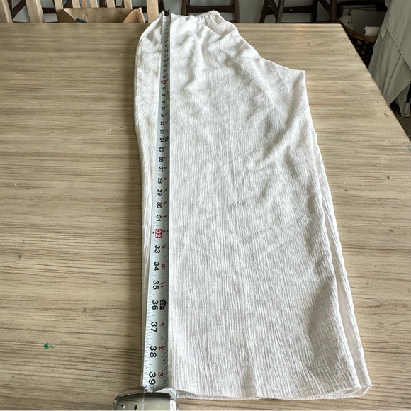 Briggs// High Waisted Wide leg Summer Shite Pants Size 16W - Picture 9 of 10